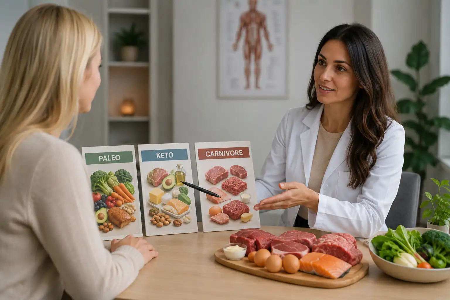 Paleo versus Keto versus Carnivore Paleo vs. Keto vs. Carnivore: A Certified Physician's Guide to Choosing the Right Dietary Approach for Your Metabolism